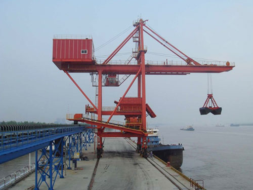 Wenzhou Longxuan Industrial Co., Ltd. Bridge Type Grab Ship Unloader Project