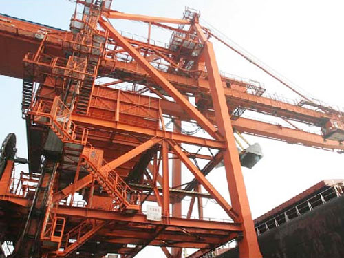JOSE J. CHEDLVCK S.A.I.C.A. Bridge Type Grab Bucket Unloader Project