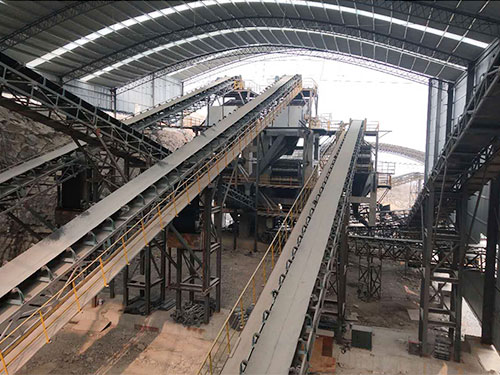 Ganzhou Xinta New Materials Co., Ltd. Belt Conveyor Project