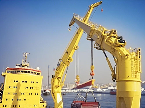 Wire Rope Marine Crane
